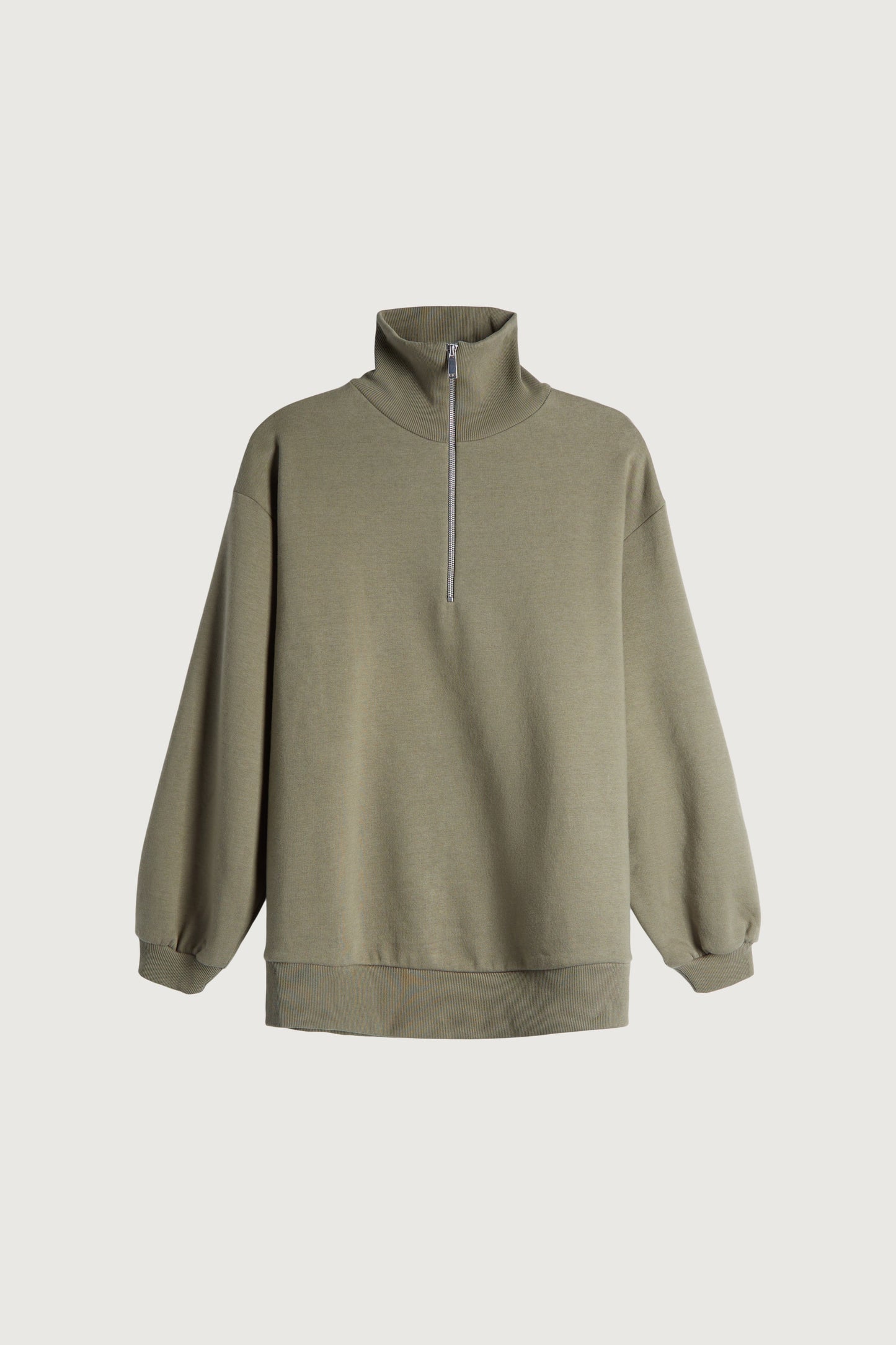 QUARTER ZIP SWEATSHIRT