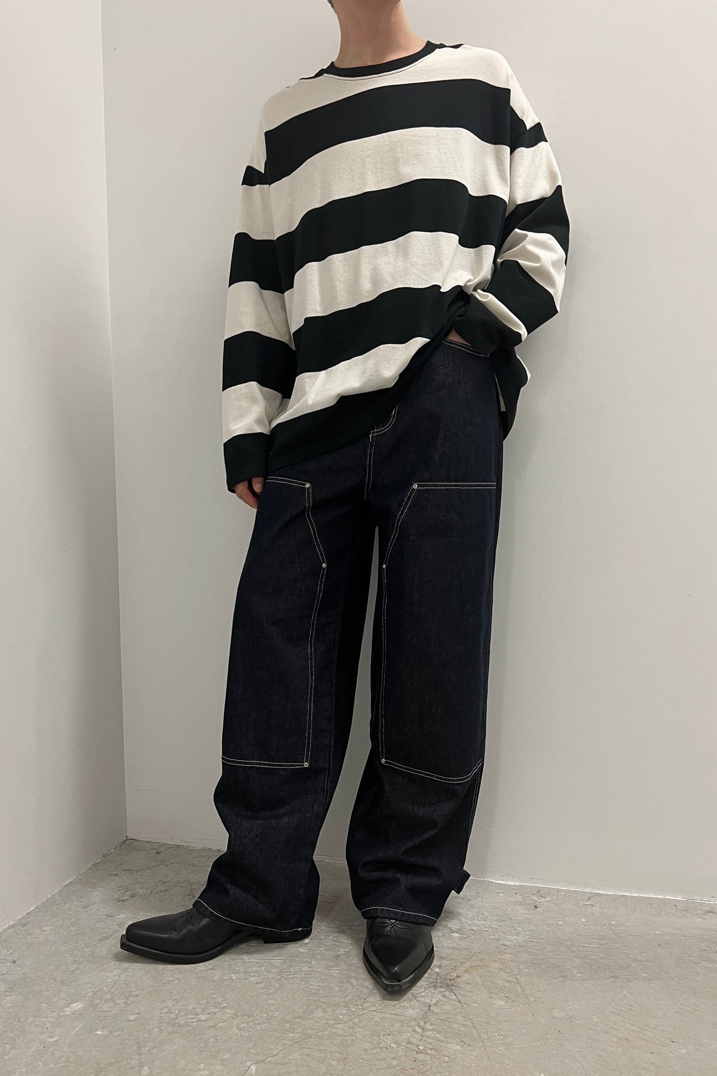 OVERSIZED STRIPED TOP