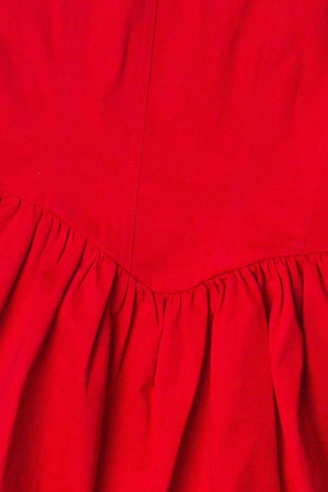 Fitted Bodice Mini Dress