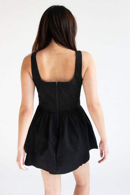 Fitted Bodice Mini Dress