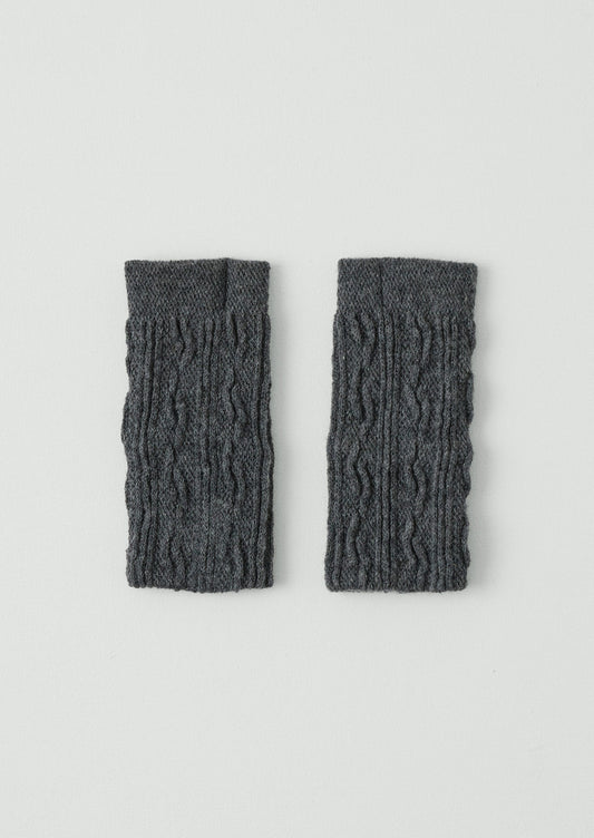 Nishiguchi Kutsushita Wool Hand Warmers | Charcoal