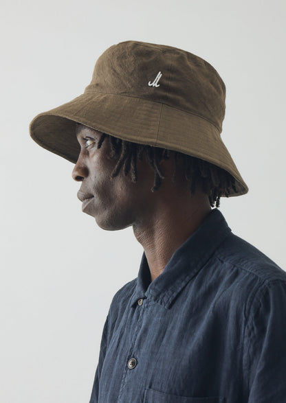 Muehlbauer Japanese Linen Sun Hat | Coffee