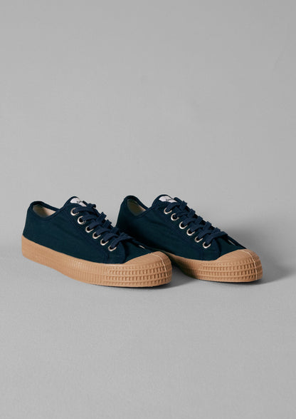 Novesta Star Master Waxed Cotton Trainers | Indigo