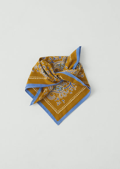 Provencal Paisley Print Bandana | Cumin