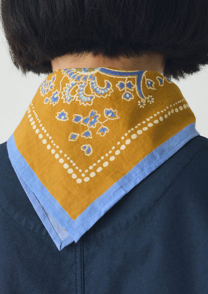 Provencal Paisley Print Bandana | Cumin