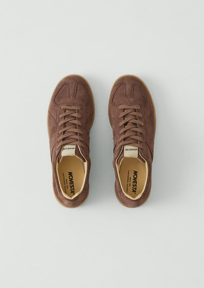 Novesta Gat Suede Trainers | Brown