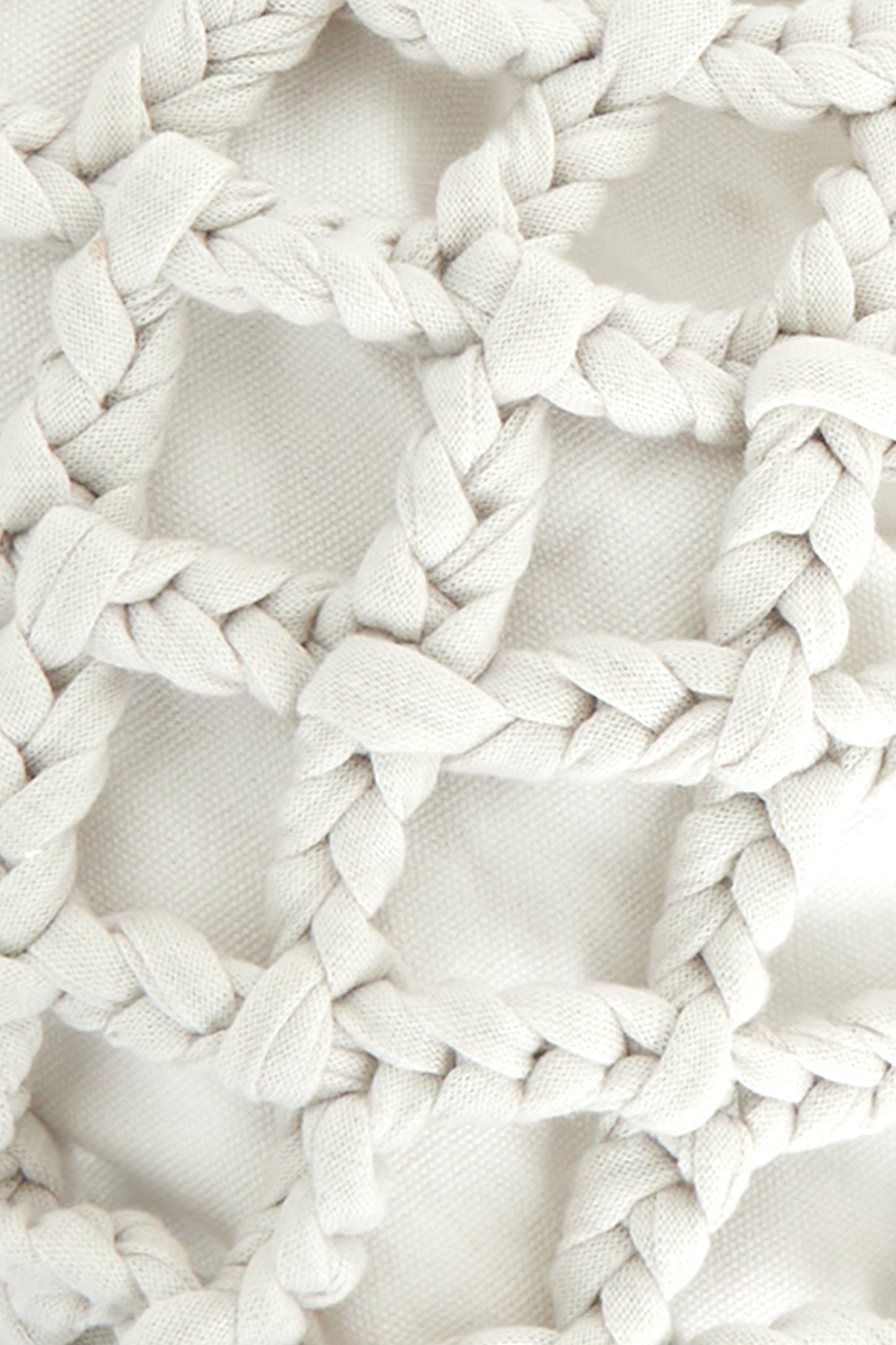 KNIT WOVEN BAG