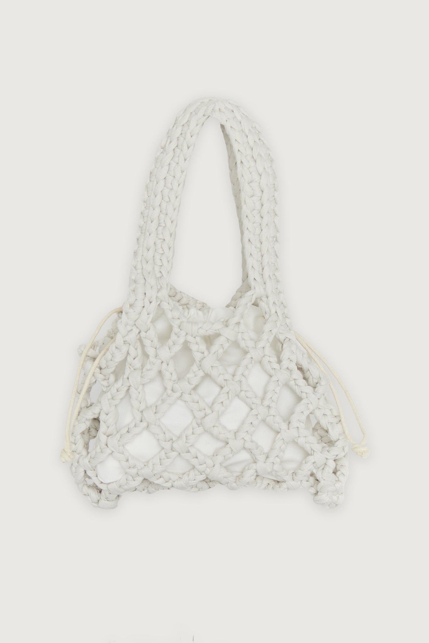 KNIT WOVEN BAG