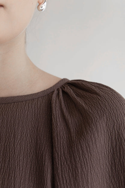 BALLOON SLEEVE TOP
