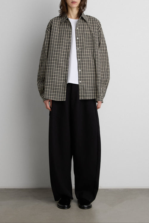 PLAID BUTTON UP SHIRT
