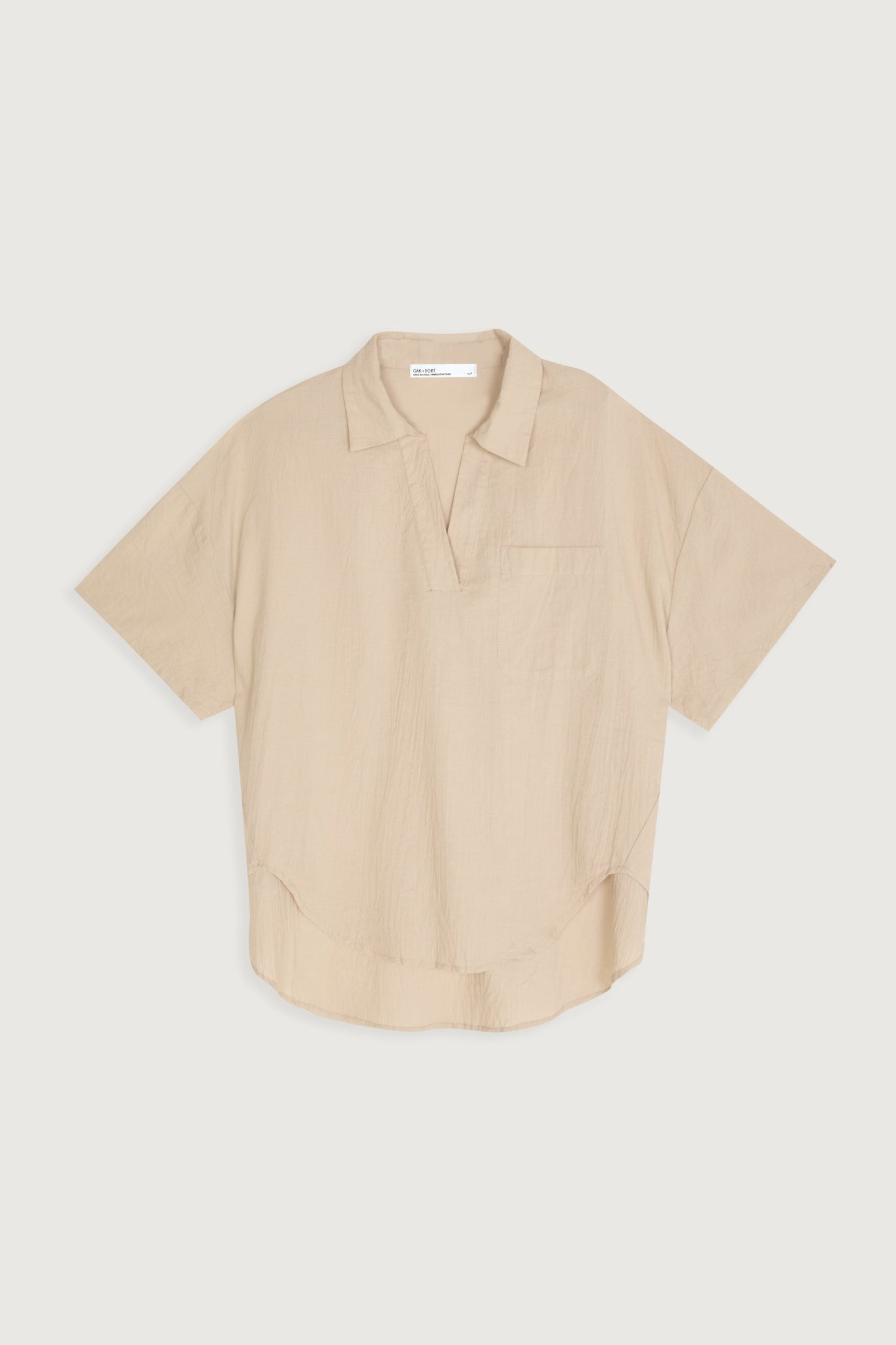 COLLARED BLOUSE