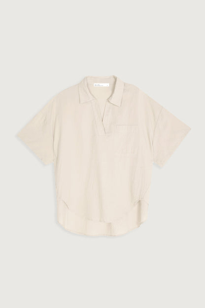 COLLARED BLOUSE