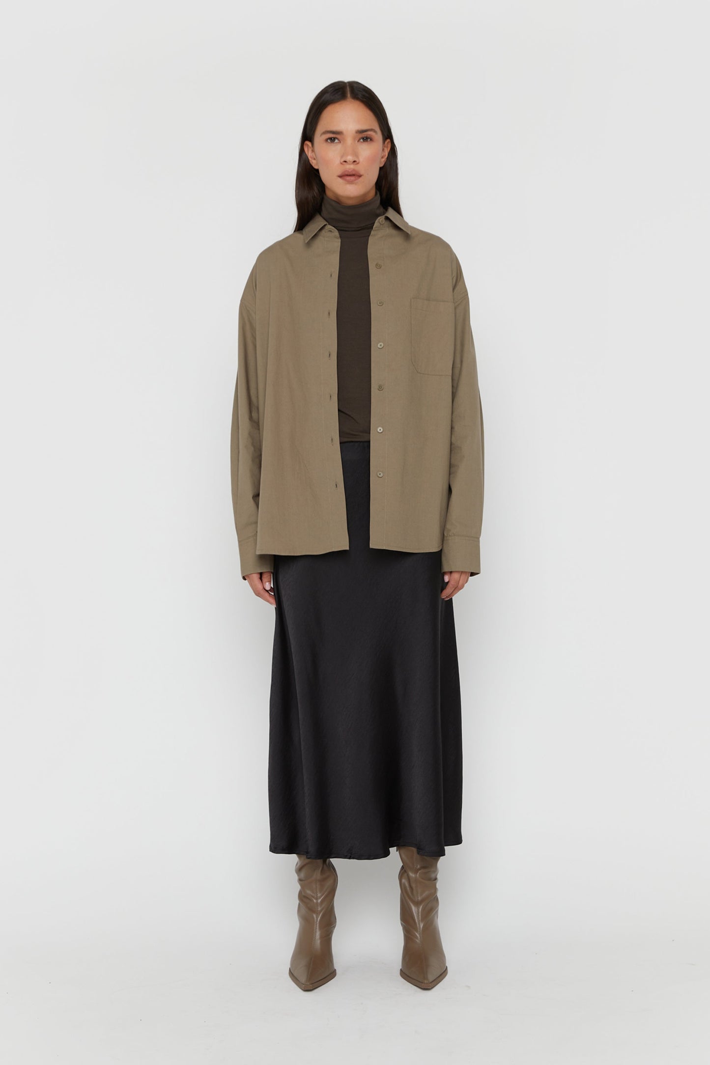 OVERSIZED POPLIN SHIRT