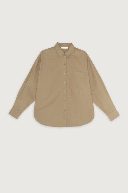 OVERSIZED POPLIN SHIRT