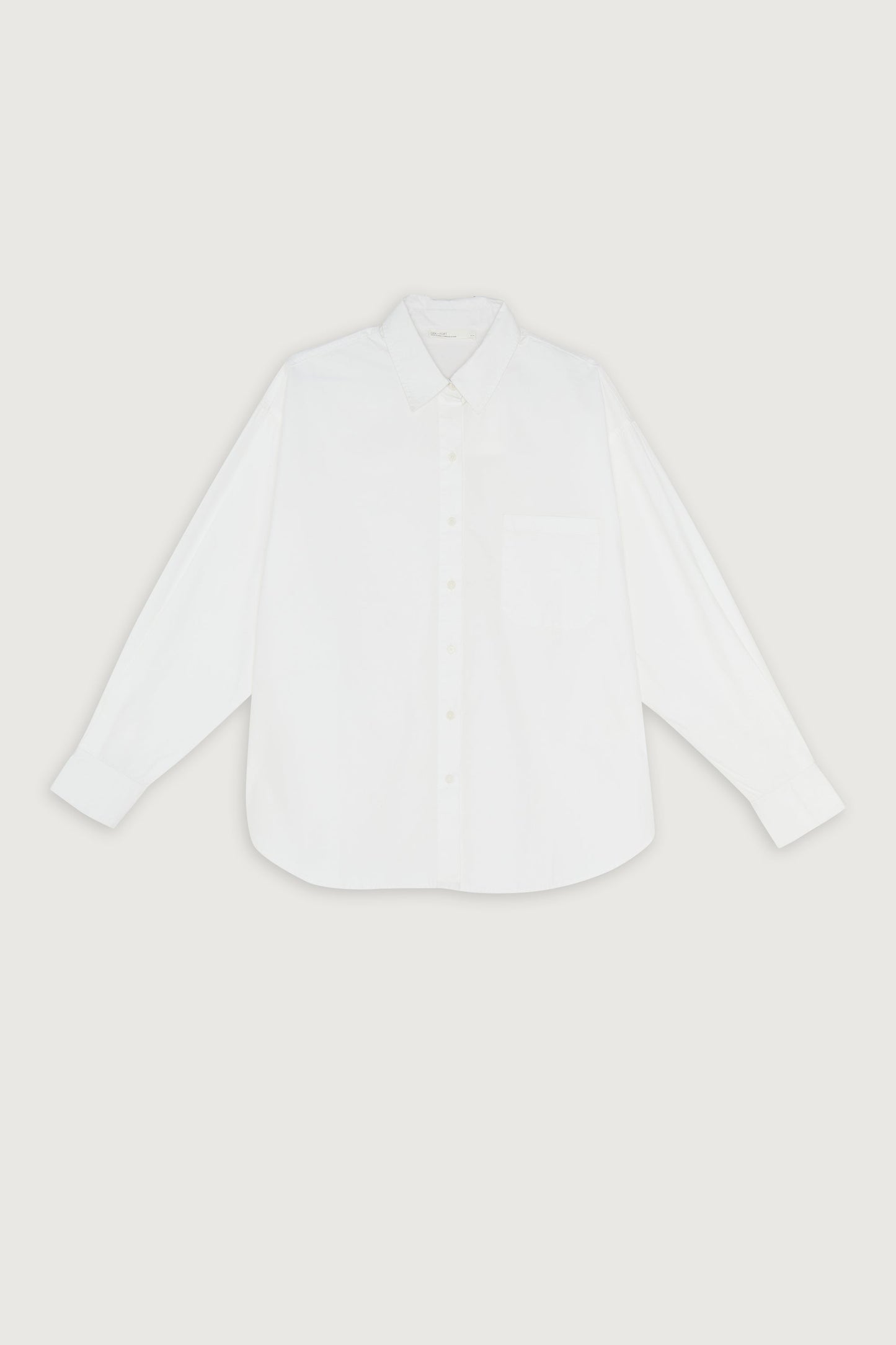 OVERSIZED POPLIN SHIRT