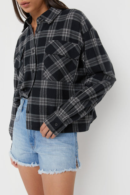 OVERSIZED PLAID SHIRT