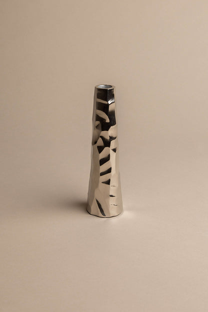 LARGE MERCURY TAPER CANDLE HOLDER