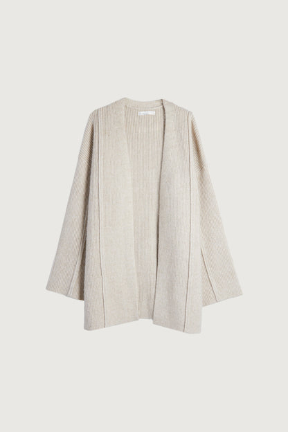 OPEN FRONT CARDIGAN