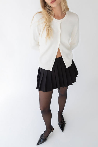 CLASSIC BUTTON FRONT CARDIGAN