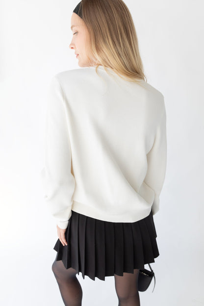 CLASSIC BUTTON FRONT CARDIGAN