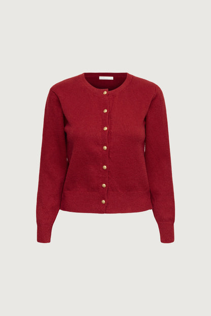 GOLD BUTTON CARDIGAN