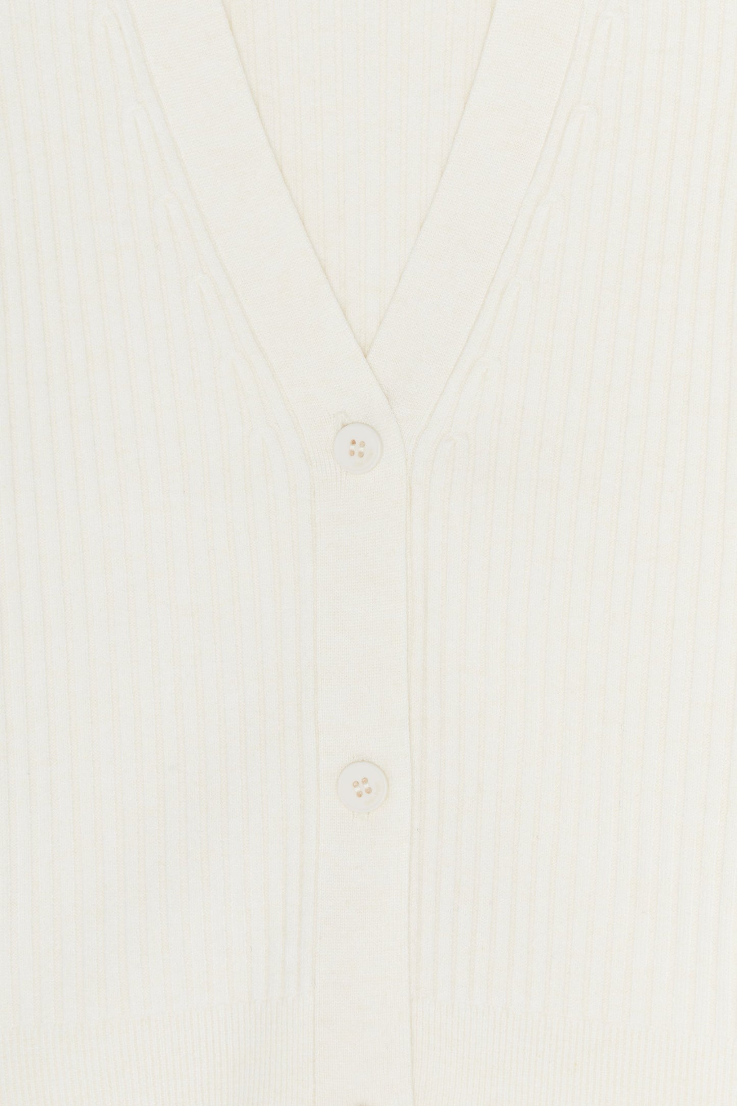 PUFFY SHOULDER CARDIGAN