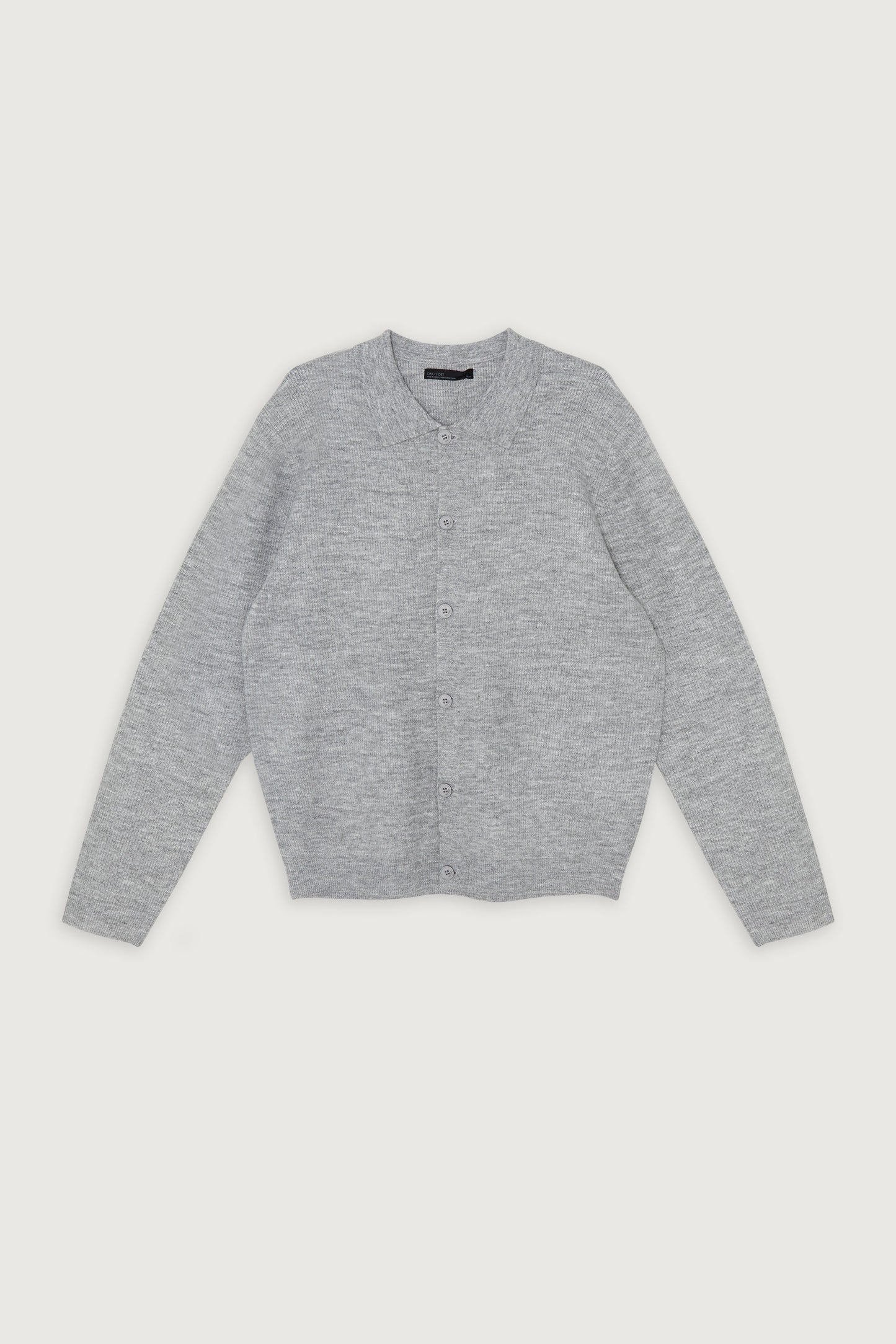 COLLARED CARDIGAN