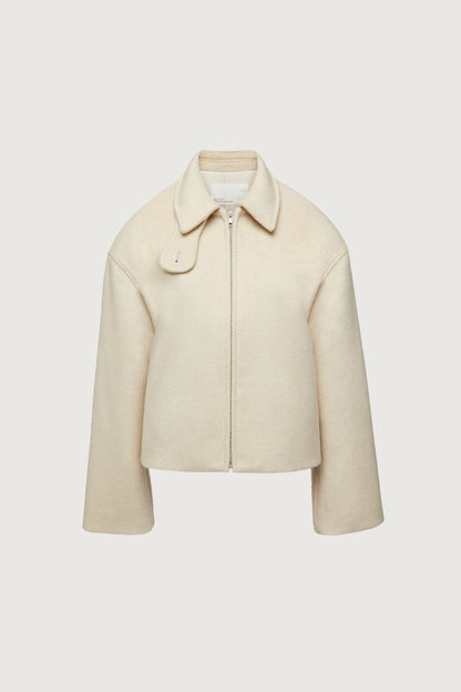 BOXY WOOL BLEND JACKET