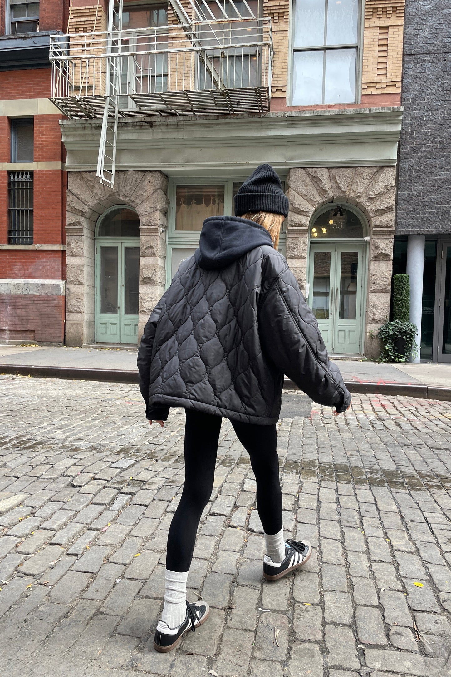 QUILTED PUFFER SHACKET