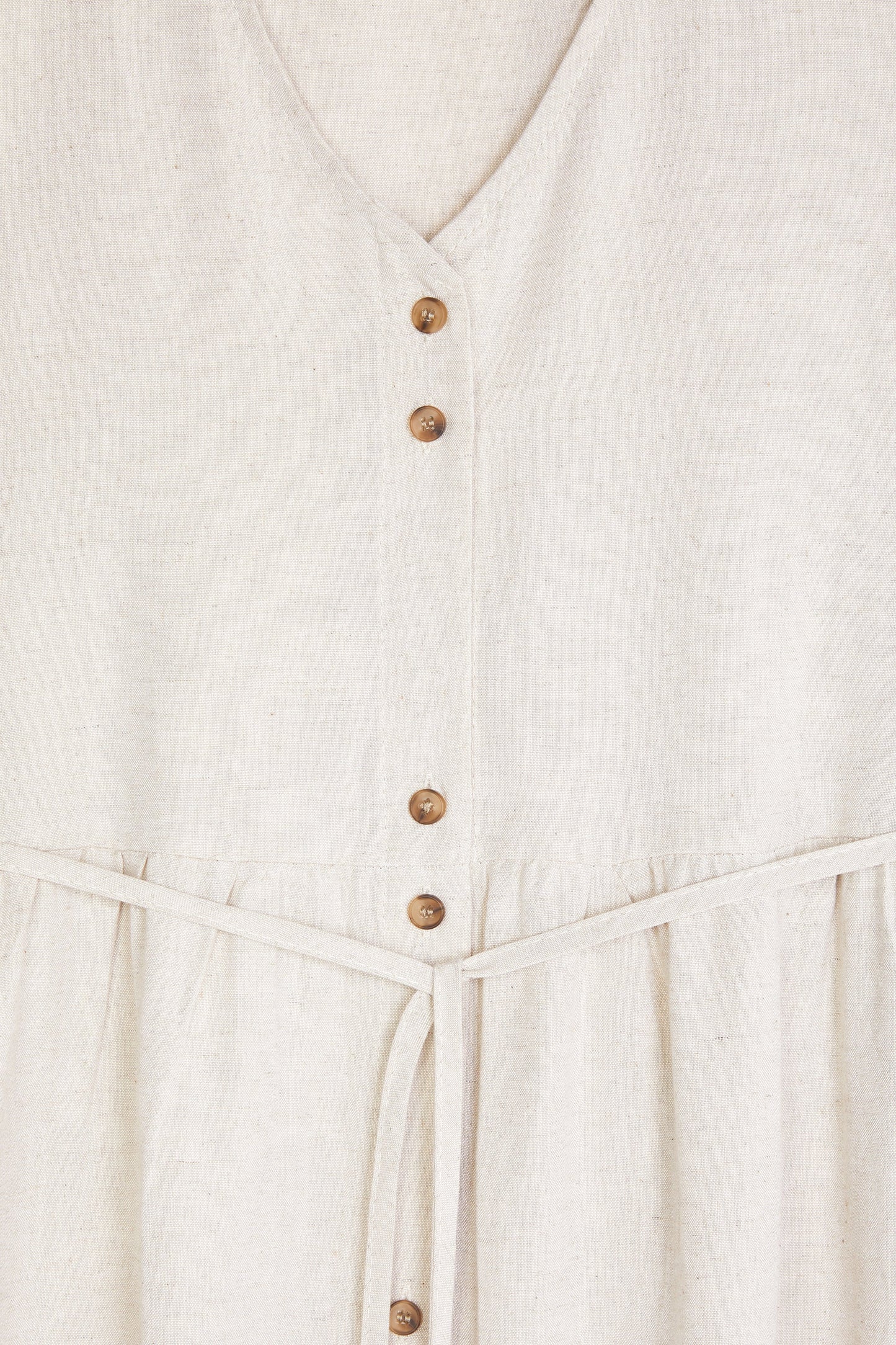 BUTTON FRONT MIDI DRESS