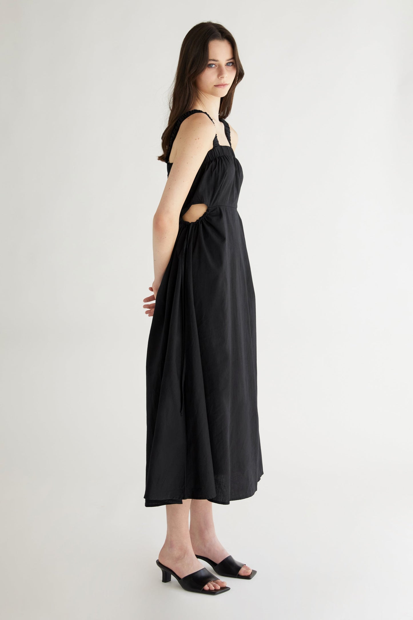 OPEN BACK CUT OUT DRESS