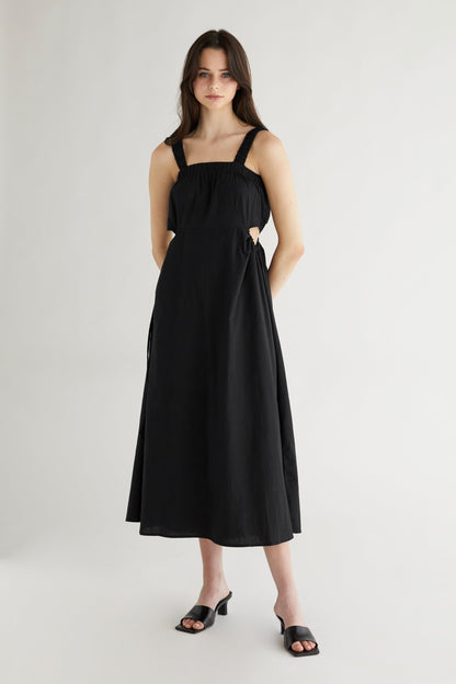 OPEN BACK CUT OUT DRESS