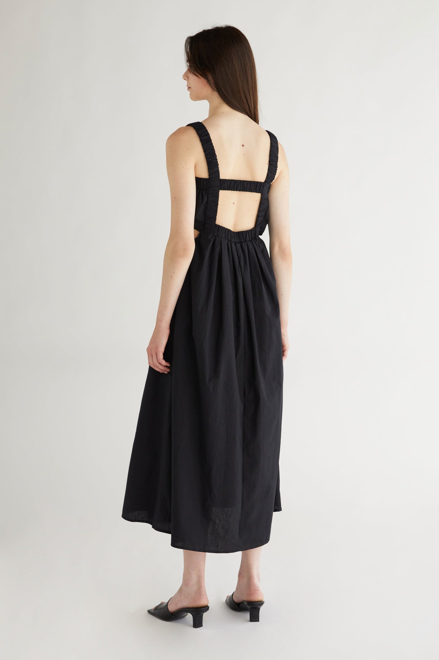 OPEN BACK CUT OUT DRESS