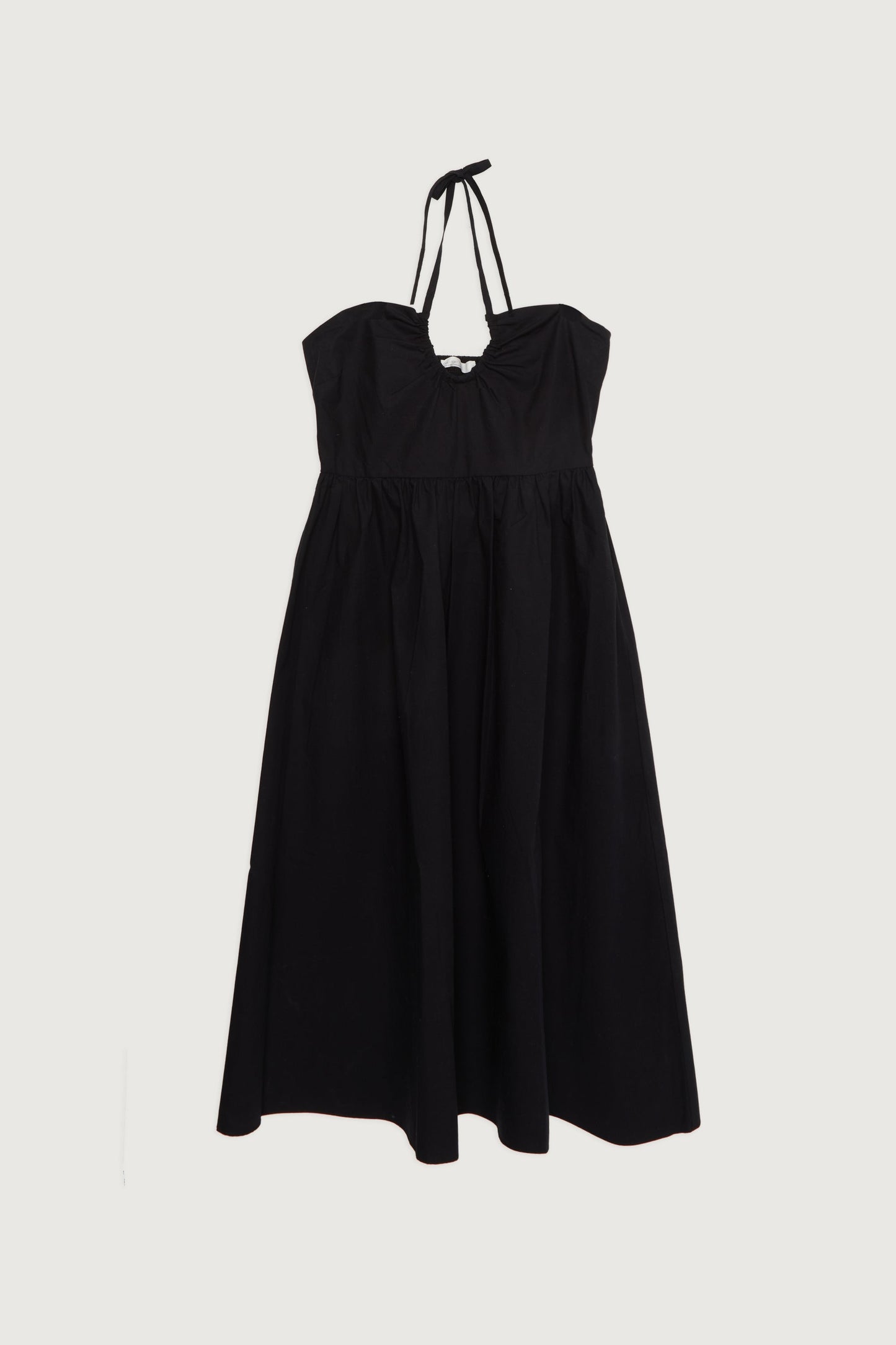 HALTER NECK MIDI DRESS