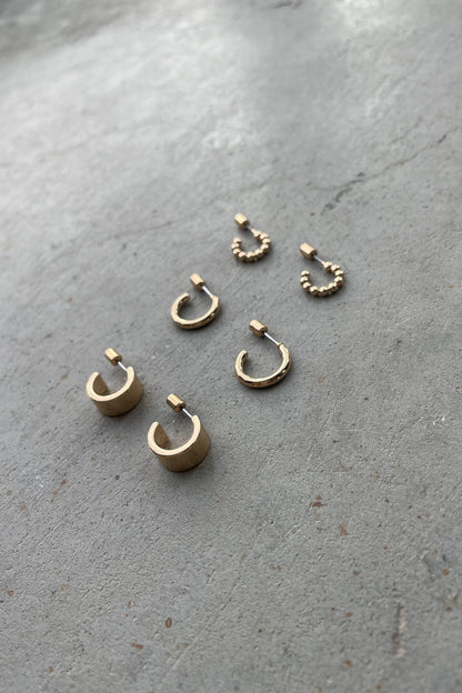 HOOP EARRING SET