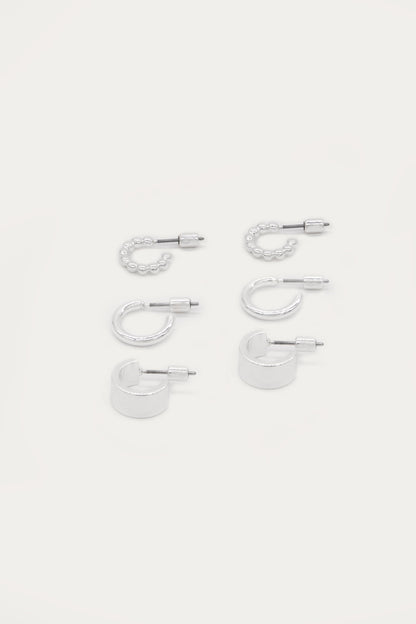 HOOP EARRING SET