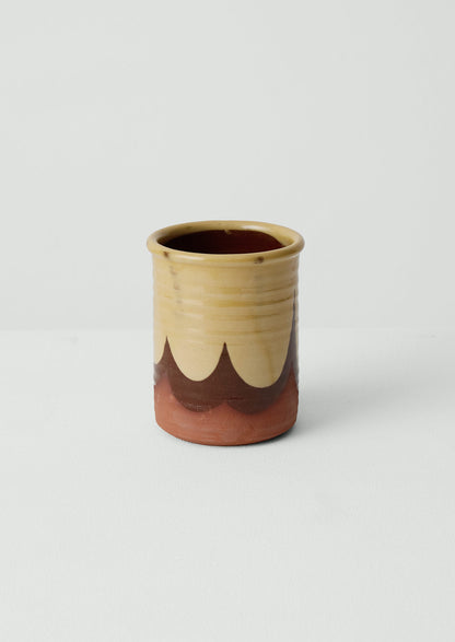 Rob Towler Utensil Holder | Cream/Terracotta