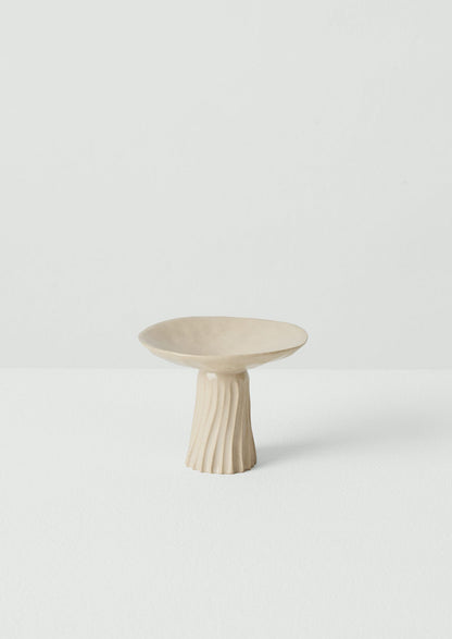 PPP Lab Hand-Pinched Stoneware Incense Holder | White