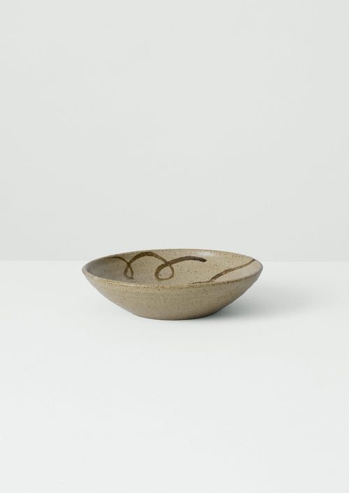 Skye Corewijn Wave Pasta Plate | Buff Stone