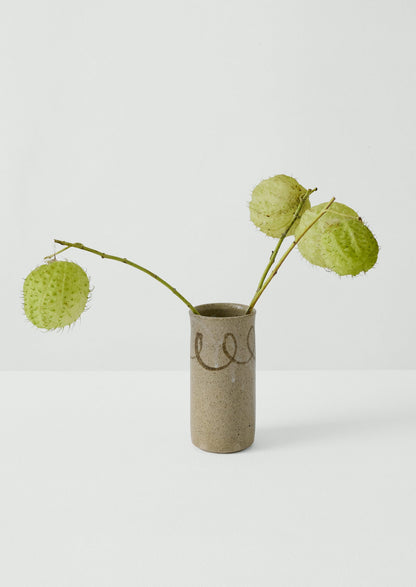 Skye Corewijn Wave Vase | Buff Stone