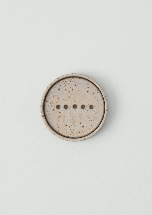 Twinn Pottery Soap Dish | Speckled Oat