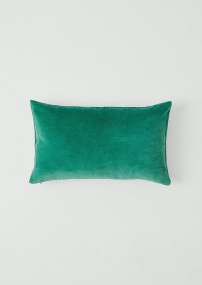 Rectangular Velvet Cushion Cover | Absinthe Green