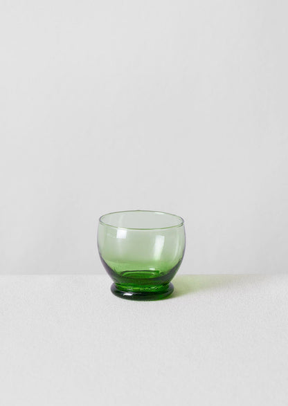 Rounded Moroccan Glasses Set | Green