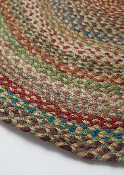The Braided Rug Company Organic Jute Rug | Multi