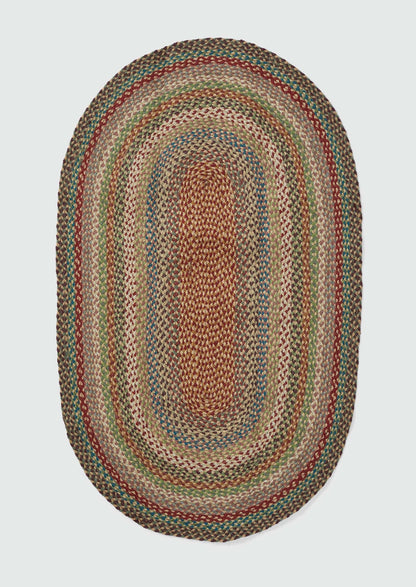 The Braided Rug Company Organic Jute Rug | Multi
