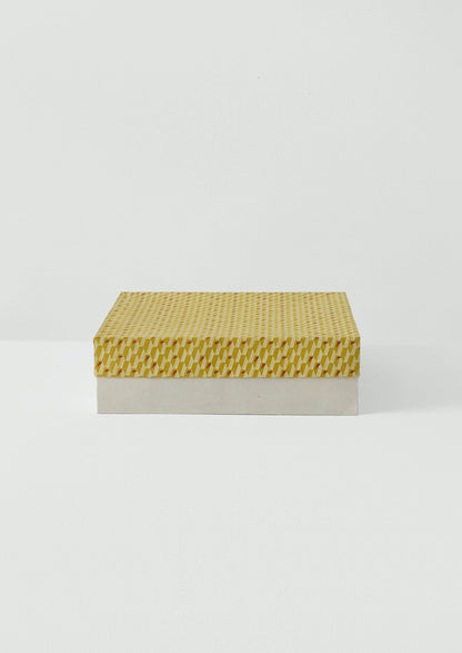 Lokta Paper Gift Box | Ochre/Ecru