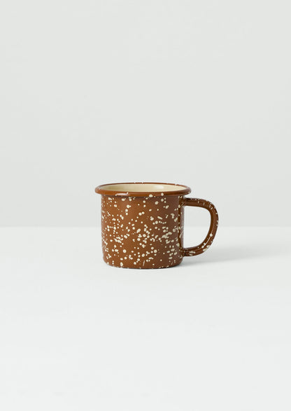 Speckle Enamel Mug | Cumin/Cream
