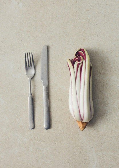 Osteria Stonewashed Cutlery Set | Silver