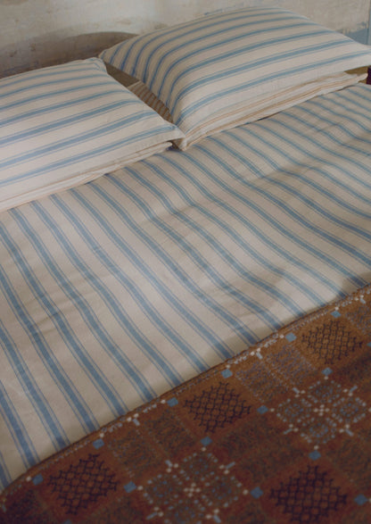 Melin Tregwynt Welsh Blanket | Rust/Topaz