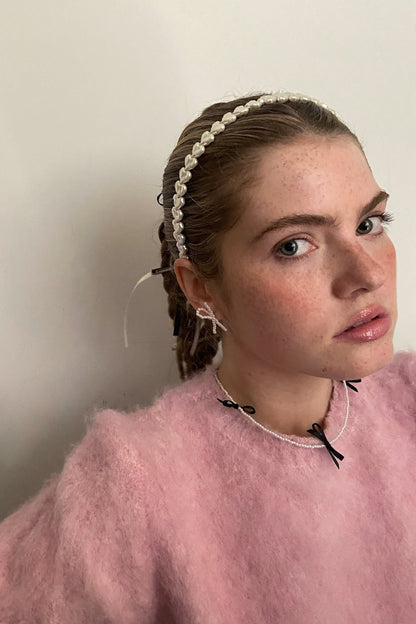 HEART PEARL HEADBAND